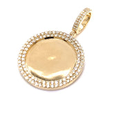 1.50 CT. Diamond Memory Pendant in 10K Gold - White Carat Diamonds